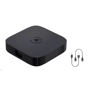 กล่อง Sudex Wireless Apple CarPlay Android Auto AI Box ระบบ Android 12 ความจุ 2+16GB สมาร์ทอะแดปเตอร์สำหรับ YouTube Netflix และทีวี สำหรับรถยนต์ที่มีระบบ CarPlay แบบใช้สาย - Product Image 1