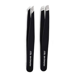 Eyebrow Tweezers Set for Women Ingrown Facial Hair <b>Removal</b> Kit Pointed Tweezers Precision Scissors Stainless Steel Eco-Friendly - Product Image 6