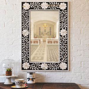 bone inlay <b>mirror</b> - Product Image 1