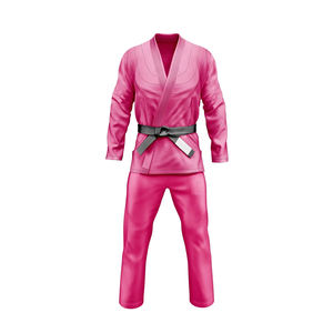Kimono de Jiu-Jitsu Brésilien (BJJ) Personnalisé, Respirant et Durable, Uniforme d'Arts Martiaux OEM, Qualité Supérieure 100% Coton, Unisexe Adulte - Product Image 2
