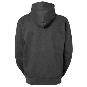 Sudaderas con capucha personalizadas para hombre, extragrandes, de manga larga, holgadas, con cremallera, con estampado de ropa urbana con efecto desgastado por el sol, de algodón, con cremallera. - Product Image 2