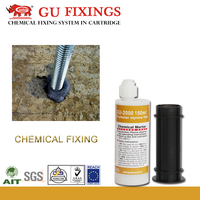 Résine chimique époxy-vinylester bicomposante GOOD USE Mixcure, forte adhérence, adhésifs et scellants pour l'ancrage en construction intérieure