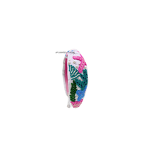 Serre-tête brodé de perles et de sequins en forme d'étoile de mer pour l'été - Accessoire de mode féminin