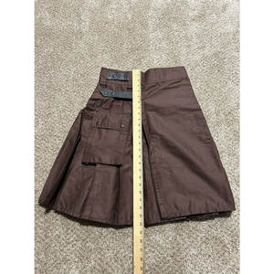 Kilt Escocés Utilitario para Hombre, Color Marrón Oscuro, con Bolsillos de Almacenamiento, Resistente, 2026 - Product Image 6