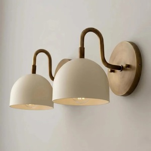 โคมไฟติดผนังทองเหลืองทรงกลม CH Modern สำหรับตกแต่งภายในห้องนั่งเล่น - Product Image 6