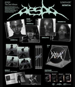 อัลบั้มเต็มชุดที่ 2 ของ aespa LEMONADE MUTANT ฉบับทางการ พร้อมซีดี อัลบั้มภาพ โฟโต้การ์ด โปสเตอร์ ของขวัญรุ่นลิมิเต็ด - Product Image 5