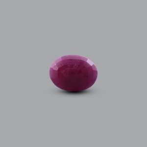 6.05 Carat Natural Oval Cut African Ruby Loose Gemstone for Fine Jewelry - Product Image 2