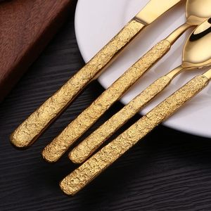 Ensemble de couverts en acier inoxydable écologiques et durables haut de gamme pour les banquets et les dîners, au prix de gros - Product Image 6