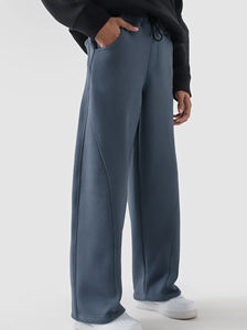 Pantalon Baggy Brodé avec Patch pour Homme, Décontracté, Coupe Ample Personnalisée, Taille Classique, Motif Moustache, Coupe Décontractée Unisexe, Évasé - Product Image 4