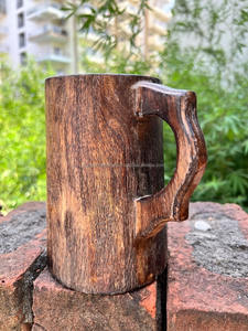 Nuevas tazas de madera Agregue un toque personal a sus tazas de madera de rutina matutina con diseño Plus - Product Image 3