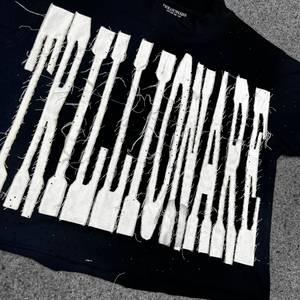Camiseta Corta Negra para Hombre, Estilo Moderno, Cuello Redondo, Manga Corta, Estilo Urbano, Corte Regular, Transpirable, Secado Rápido, Algodón Jersey Ecológico - Product Image 5