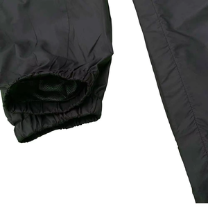 Men Fashion Windbreaker Tracksuit Outdoor Sports Running Wear OEM Customize Wholesale Unisex Black <b>Hooded</b> <b>Soft</b> <b>Shell</b> <b>Jacket</b> - Product Image 4