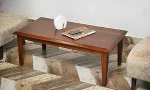 Compact Solid <b>Wood</b> Coffee <b>Table</b> With Elegant Design Handmade Furniture For <b>Small</b> Living Room Spaces - Product Image 5
