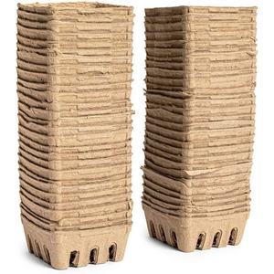 Cestas de Frutas de Pulpa Moldeada Biodegradables y Ecológicas, Contenedores Ventilados Compostables, Tazones de Fibra Moldeada Sostenibles para Productos Agrícolas 2026 - Product Image 5