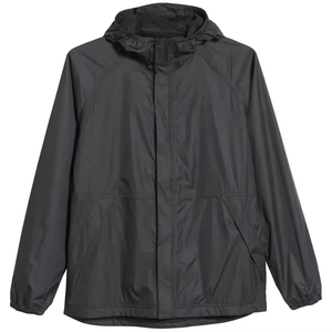 OEM Windbreaker Lightweight Breathable Jacket Custom logo Hood Windproof Outdoor Jacket For Men - Product Image 3