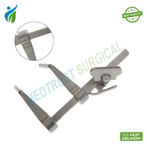 Distractor Vertebral Caspar con Brazos Angulados de Acero Inoxidable, Herramienta de Cirugía Espinal, Instrumento de Distacción Ósea para Vértebras Izquierda y Derecha - Product Image 6