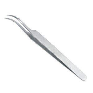 แหนบต่อขนตา DANTRIC IMPLANTS ทำจากสแตนเลสสตีลคุณภาพสูง ปลายเรียบ 10 มม. ทนทาน สำหรับต่อขนตาปลอม รุ่น MW-479 - Product Image 2