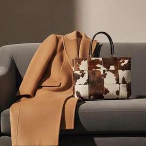 Sac fourre-tout de luxe en cuir véritable avec broderie et fermeture éclair, sac à main tendance pour femme été-automne LHTB-0053 - Product Image 4