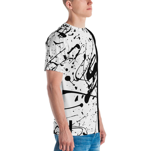 เสื้อยืดคอกลมผู้ชายแบบซับลิเมชั่น สินค้าขายดี เสื้อยืดซับลิเมชั่นผู้ชายสำหรับสตรีทแวร์ - Product Image 6