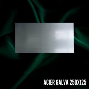 Piastra di fondo 250 x 125 cm – Acciaio zincato - Product Image 1