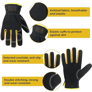 Guantes de Trabajo Mecánicos de Alta Calidad, Resistentes a Impactos, Personalizados, Transpirables, Antideslizantes y Ligeros - Product Image 4