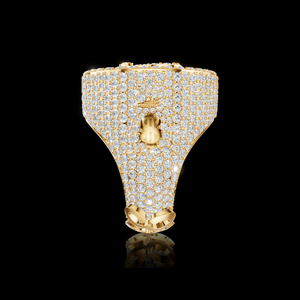 Anillo de Compromiso para Mujer con Diamante Sintético Cultivado en Laboratorio, Corte Brillante Aurum Diam, Color E, Certificado EGL, Chapado en Plata 925, de Lujo - Product Image 3