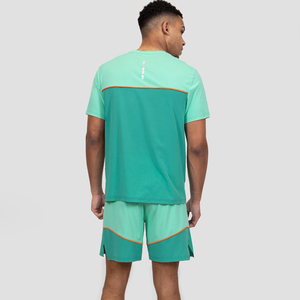 ชุดเซ็ตเสื้อยืดและกางเกงขาสั้นพรีเมียมสำหรับผู้ชาย ชุดลำลองฤดูร้อนสไตล์สปอร์ต ชุดเสื้อผ้าผู้ชาย 2 ชิ้น เสื้อยืดและกางเกงขาสั้น - Product Image 2