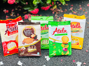 Galletas crujientes con sabor a crema dulce BRAKA Chillin Coffee Crunch, envasadas en caja de 720g. |   Fábrica en Vietnam, ODM, Muestras Gratis - Product Image 2