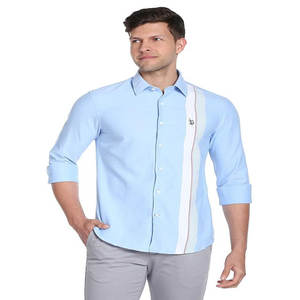 Printemps Mode Boutonné Personnalisé Hommes Chemises de Travail à Manches Longues pour Hommes - Product Image 4