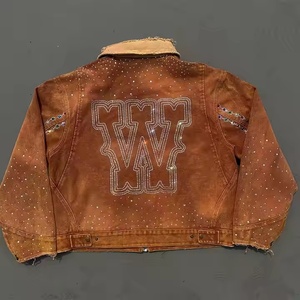 Chaqueta Vaquera para Hombre, Diseño Moderno y Urbano para Invierno, Chaqueta Vaquera Transpirable de Alta Calidad - Product Image 2