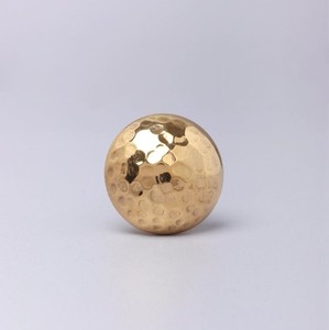 Poignée de porte vintage en laiton, ronde, pour chambre, salle de bain et meubles, quincaillerie décorative - Product Image 1