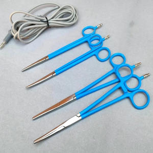 <b>Laparoscopic</b> Surgical <b>Instrument</b> Set Blue Handle Curved Dissector Training CE Certified Class II Manual Model - Product Image 4