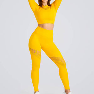 Conjunto Deportivo para Mujer, Leggings sin Costuras con Efecto Push-Up, Bra Deportivo, Conjunto de Yoga para Entrenamiento, Venta al Por Mayor - Product Image 5