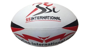 ลูกรักบี้ยูเนียนทนต่อสภาพอากาศขนาดยักษ์สากลพร้อมยางสังเคราะห์สีปรับแต่งได้สำหรับทุกสภาวะ - Product Image 5