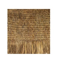 Toile d'ombrage en fibre de coco tissée naturelle résistante à la chaleur 3mx4m – Écologique pour patio extérieur, jardin, serre, plage, fête