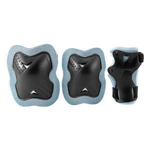 Lot de 6 protections coudes, genoux et poignets pour skateboard et roller – Équipement de protection du fabricant - Product Image 2