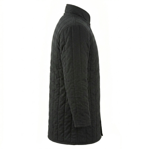Gambesón Medieval Acolchado Unisex para Adultos, Chaqueta de Invierno Hecha a Mano con Relleno de Algodón, Abrigo de Caballero de Manga Larga Negro para Reenactamiento - Product Image 4