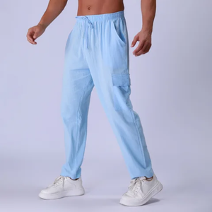 Pantalons de jogging personnalisés en gros, qualité supérieure, style cool, 100% coton doux, pantalons de survêtement - Product Image 5