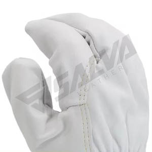 ถุงมือหนังสำหรับงานก่อสร้าง ถุงมือเชื่อมโลหะ ถุงมือหนังวัวทนความร้อน - Product Image 4