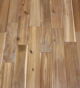 Parquet massif en acacia naturel de haute qualité, 15 mm d'épaisseur, largeur 120 mm - Product Image 3