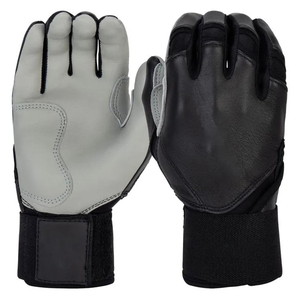 Customized Leather Men's Softball <b>Baseball</b> Batting Gloves Durable Breathable Soft Hand Protection - Product Image 2