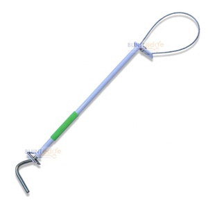 Sujetador de Cerdos de Acero Inoxidable 304 Reutilizable de Alta Calidad con Bloqueo Automático y Fácil Operación - Product Image 1