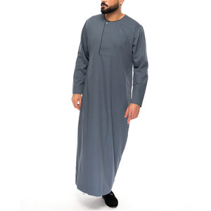 Traditional Men Juba Comfortable Loose Fit <b>Islamic</b> Robe Premium Fabric Long Sleeve Modest <b>Clothing</b> For Men Daily Wear - Product Image 1