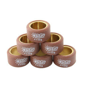 SUN Racing BEAT Fi / GY6 18x14 10G Kit de galets de variateur Pro-Racing à noyau en laiton, pièce de rechange Taïwan - Product Image 6