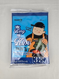 สาหร่ายซูชิโนริ คิงออฟคิม สาหร่ายทะเลอบปรุงรสแบบดั้งเดิมของเกาหลี - Product Image 3