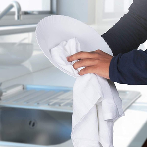 Flour Sack Kitchen Towels 100% Cotton Quick Dry Eco Dish Cloth Custom <b>Stitching</b> Wholesale - Product Image 5