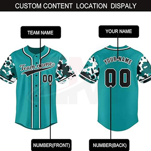Ropa Deportiva de Calidad Profesional para Competencia de Equipos, Jersey de Béisbol Personalizado para Equipo, Ropa Deportiva Transpirable con Personalización - Product Image 3