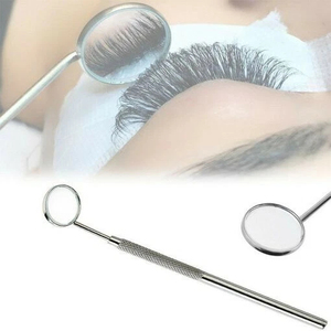 Eyelash <b>Mirror</b> Mini <b>Mirror</b> For Eye Lash Professional High Quality Travel Friendly Durable Multifunctional Stainless Steal - Product Image 2