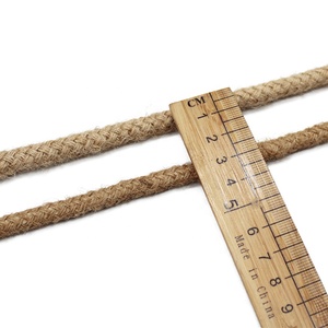 Cuerda de cáñamo redonda al por mayor de fábrica, cuerda de Yute natural, cuerdas redondas de arpillera - Product Image 4