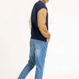 Sweat-shirt tendance pour homme en coton mélangé, coupe décontractée, idéal pour les jeunes, style décontracté, sweat-shirt pour homme - Product Image 2